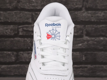 Кросівки Reebok білі шкіряні, низькі, на шнурівці, розмір 37