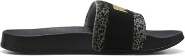 Жіночі шльопанці PUMA Leadcat 2.0 Animal Flair, 42 EU, Puma Black/Gold