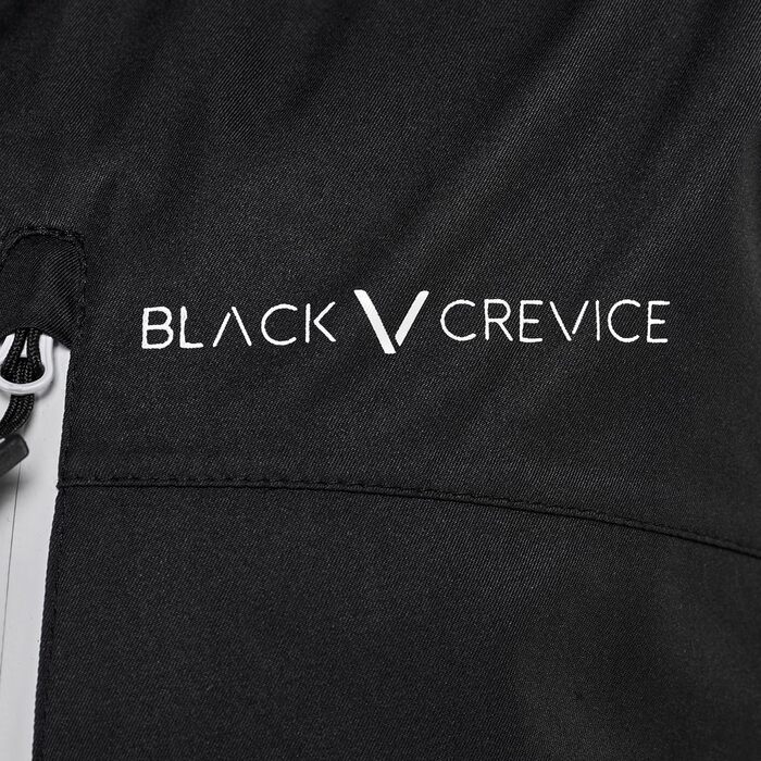Чоловіча лижна куртка Black Crevice - водонепроникна, з капюшоном, різні кольори та розміри