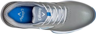 Гольф-взуття чоловіче Callaway Chev Ls, сіро-блакитне, 44.5 EU