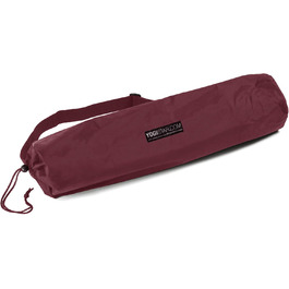 Сумка для йоги Yogibag® Basic - нейлон, Бордовий, 65 x 14 x 14 см