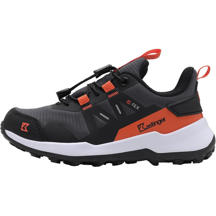 Туфлі для піших прогулянок Kastinger Unisex Kinder Foiskar Low Ktx Raven Flame 28 EU