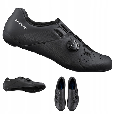 Шосейне взуття Shimano SH-RC300, чорне, розмір 44, з підтримкою SPD