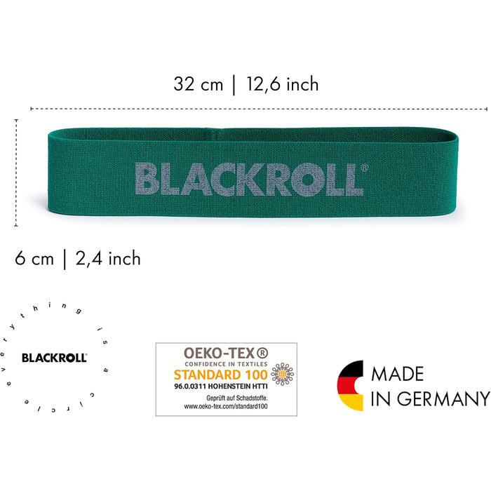 BLACKROLL набір для фасціального масажу Running Box, універсальний розмір, для жінок і чоловіків, чорний