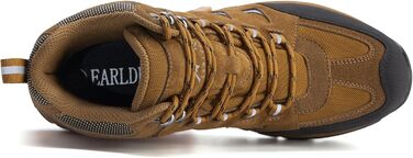 Чоловічі трекінгові черевики EARLDE, водонепроникні, легкі, для хайкінгу та активного відпочинку (41 EU, Коричневий)