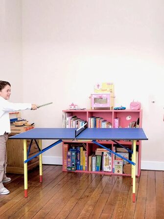 Міні тенісний стіл CORNILLEAU Hobby Mini 137x67 см, складний, з сіткою, регульована висота