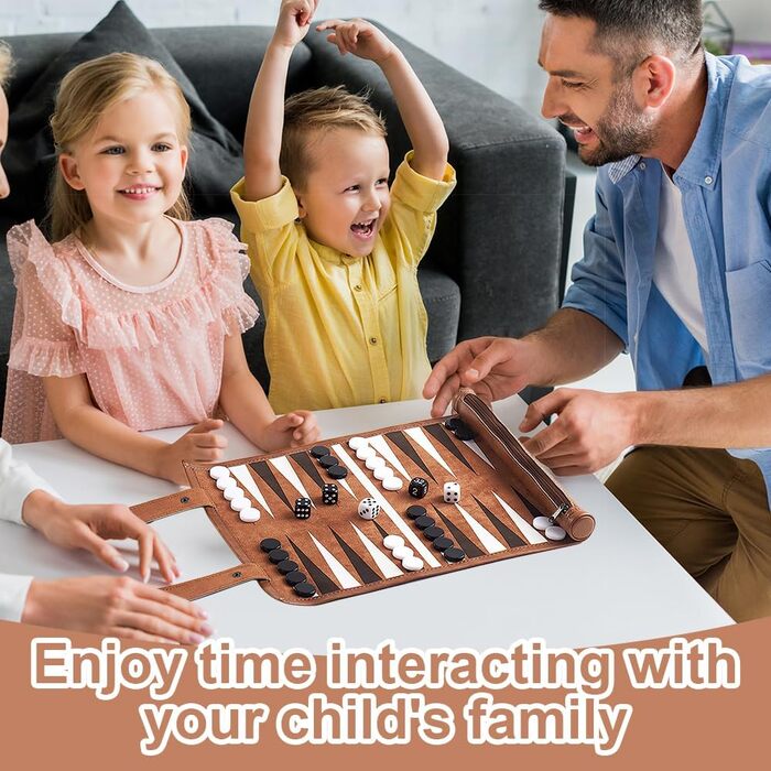 Набір для гри в шашки та нарди YANGUN, дорожній, в кейсі, чорно-білий, шкіряна текстура, преміум якість