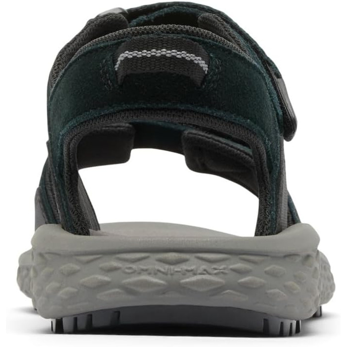 Columbia Konos Hiker 2-Strap: Чоловічі трекінгові сандалі, 48 EU, Black Titanium II