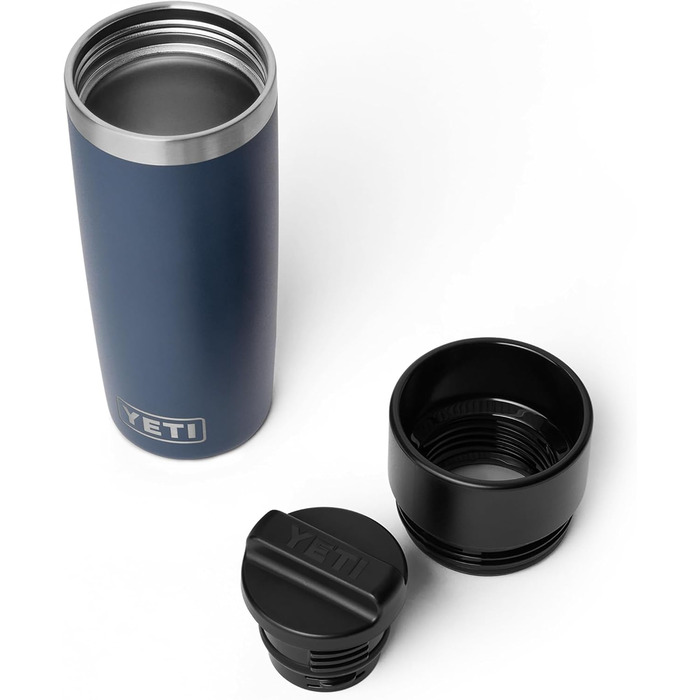 Термофляга YETI Rambler 16 oz (473 мл) з кришкою Commuter, нержавіюча сталь, Navy