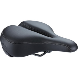 Анатомічне велосипедне сідло BBB Cycling SoftShape Relaxed BSD-125, універсальне, комфортне