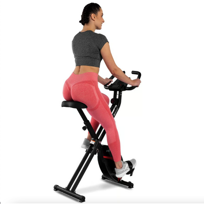 Велотренажер Hop-Sport HS-3020X Quest X-Bike чорно-червоний