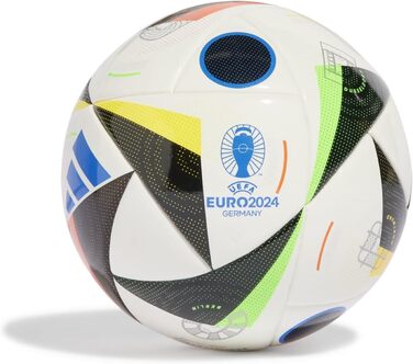 М'яч міні футбольний adidas Euro24, біло-чорний, універсальний розмір