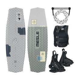 Комплект для вейкбордингу MESLE Liberty STD з кріпленнями Onset, тросом Combo та жилетом Sportsman Universal