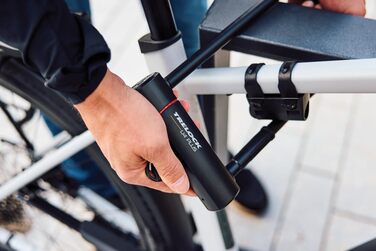 Замок для велосипеда TRELOCK U4 Plus, будівельний, 23 см, чорний