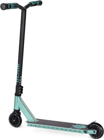 Movino Glide Stunt Scooter: професійний фристайл ролер з колесами 100 мм, дека з алюмінію 6061, вантажопідйомність 100 кг (Glide - блакитний)