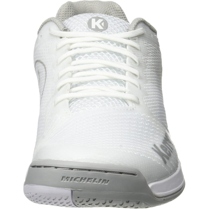 Жіночі гандбольні кросівки Kempa Wing 2.0, 44 EU, білий/сірий