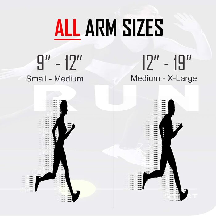 Спортивний браслет RevereSport для телефону з чохлом (Otterbox, Lifeproof). Сумісний з iPhone 15/14/13/12/11/SE/Mini та Samsung S23/S22/S21/S20. Підходить для телефонів середнього розміру (6.5')