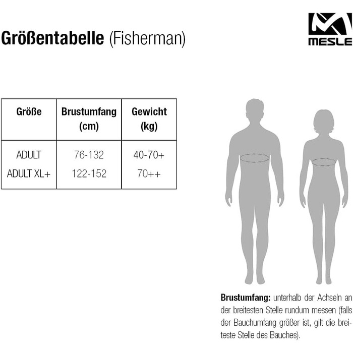 Рятувальний жилет для рибалки MESLE Fisherman з кишенями, 50N, для човна, SUP, каяка, антрацит, для дорослих