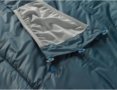 Спальний мішок Therm-a-Rest Saros 20F/-6°C, синтетика, блакитний, довгий