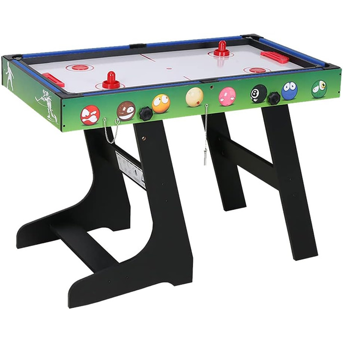 Спортивний ігровий стіл 4 FT 4-в-1 Steady: Білліард/Снукер, Футбол, Настільний теніс, Хокей