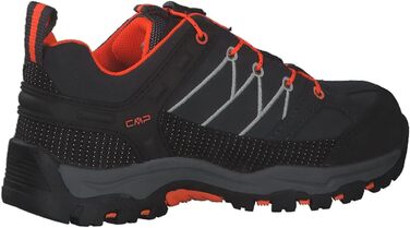 Дитячі трекінгові черевики CMP Rigel Low Wp для хлопчиків, Антрацит/Помаранчевий, 33 EU
