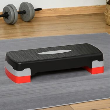 Степпер для фітнесу та аеробіки, регульована висота, лавка для степу. Неслизьке тренажерне обладнання для офісу та дому. Тренажери для дому