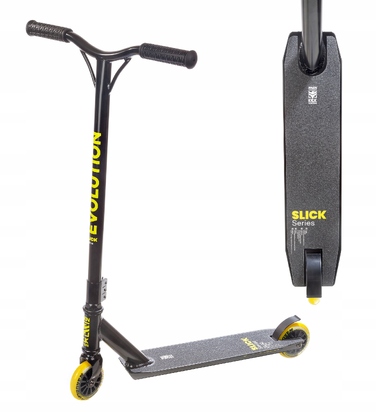 Трюковий самокат RAVEN Evolution Slick Lemon 100 мм
