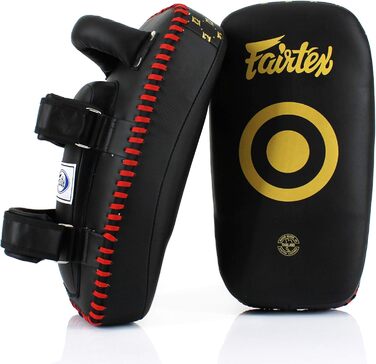 Боксерські лапи Fairtex KPLC5 для MMA та Муай Тай, зігнуті, легкі, ударопоглинаючі, з додатковою амортизацією для спарингу та кікбоксингу