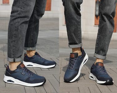 Sneaker TARELO для чоловіків: кросівки з повітряною подушкою, зручні та легкі для занять спортом та відпочинку (зелені, сині, 42 EU)