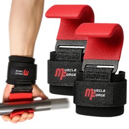 Набори для тяги з гаком для чоловіків, 2 шт. - для важкої атлетики та пауерліфтингу, 8 мм