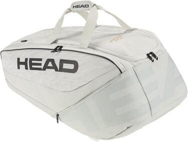 Тенісна сумка HEAD Pro X XL для дорослих, унісекс, біла/чорна