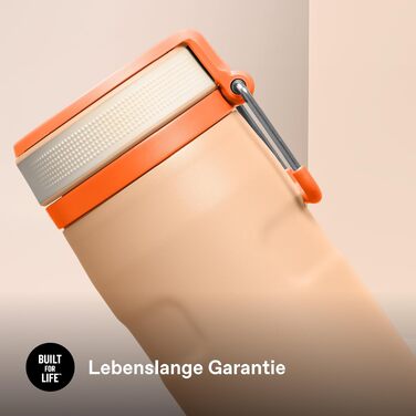 Термос-пляшка STANLEY 1913 IceFlow Bottle Twist Flip 0.47л, помаранчева (Orange Sherbet)