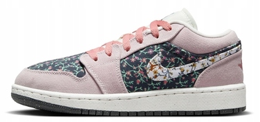 Кросівки Air Jordan 1 Low SE (GS) для дівчат, р. 36, зручне молодіжне взуття