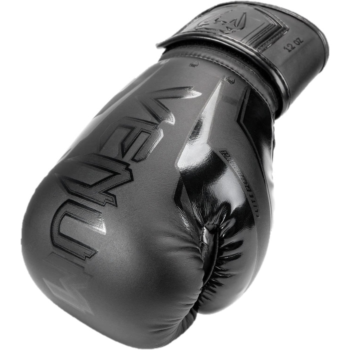 Боксерські рукавички Venum Elite Evo чорного кольору, 16 Oz