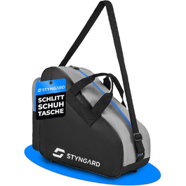 Сумка для ковзанів STYNGARD Montreal (чорно-синя) – універсальна для ковзанів та роликів, міцна та надійна
