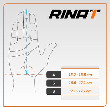 Дитячі воротарські рукавички Rinat Kronos 10:22 Turf, розмір 38