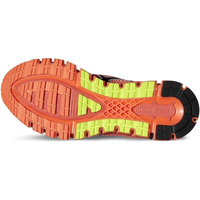 Кросівки жіночі ASICS Gel-Quantum 360 39 EU помаранчеві, чорні, срібні - для бігу