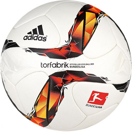 Офіційний футбольний м'яч adidas Torfabrik, білий/червоний/чорний/помаранчевий, 58×37×2 см, 20 л