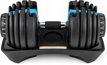 Регульовані гумовані гантелі Gymtek 1 x 24 кг