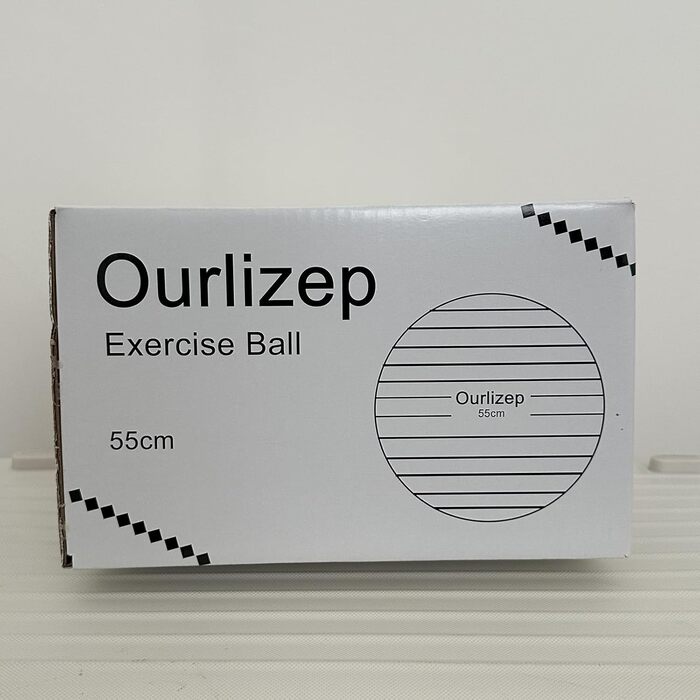 Гімнастичний м'яч для фітнесу, йоги та тренувань: 55-65 см, зелений. В комплекті насос.