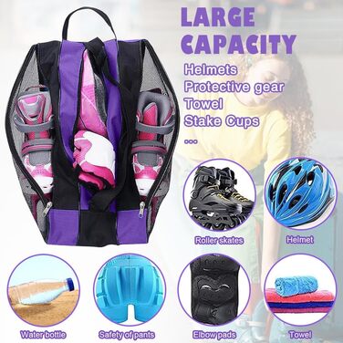 Сумка для ковзанів Tasche: для фігурного катання, хокею, лиж. З регульованим ременем. Для чоловіків та жінок.