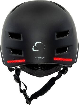 Смарт-шолом SMARTGYRO PRO чорний L, захисний шолом для спорту