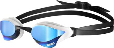 Окуляри для плавання Arena Cobra Core Swipe Mirror, сині/білі, універсальний розмір