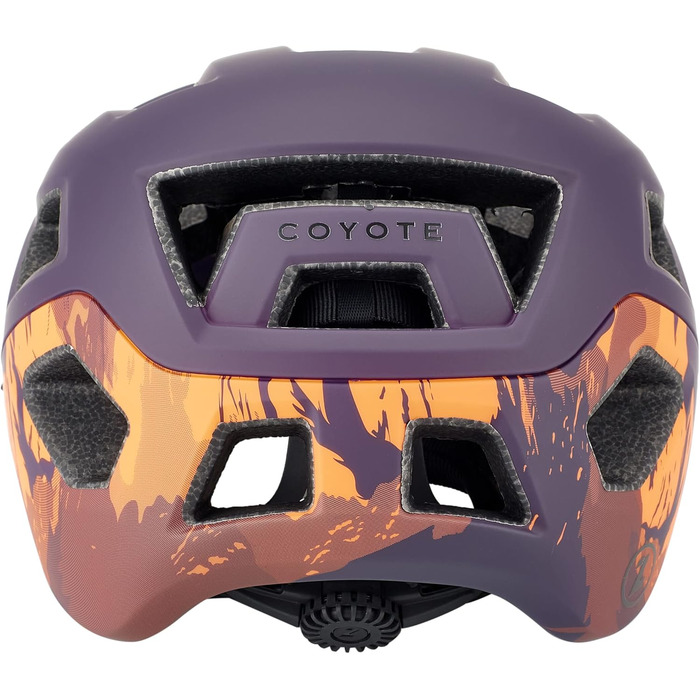 Велошолом Lazer Coyote, ліловий, розмір S