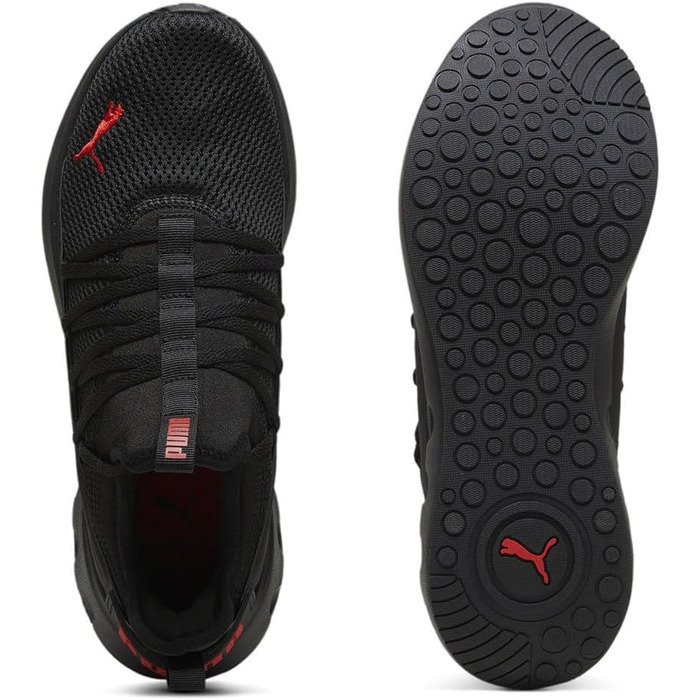 Кросівки для бігу PUMA Softride Carson Fresh - чорний/червоний, 44 EU