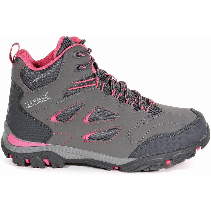 Чоловічі трекінгові черевики Regatta Holcombe Iep Mid Rise - сталевий тюльпан (37 EU)