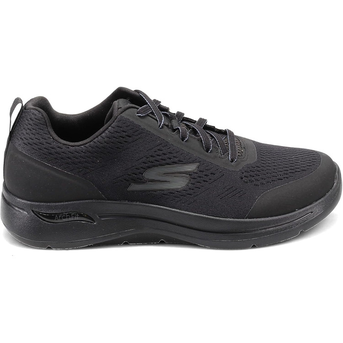 Чоловічі кросівки Skechers Go Walk Arch Fit Idyllic, чорні, розмір 47.5 EU, X-широкі