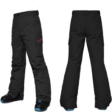 Чоловічий зимовий костюм для сноубордингу та катання на лижах, водонепроникний та вітронепроникний, теплий, для туризму та альпінізму, розмір M, колір чорний