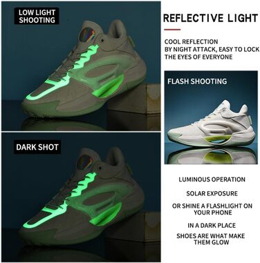 Чоловічі баскетбольні кросівки для хлопців, баскетбольні тренувальні кросівки, зручні кросівки для тенісу та бігу, чорно-білі, 869 (36 EU, білий 869)