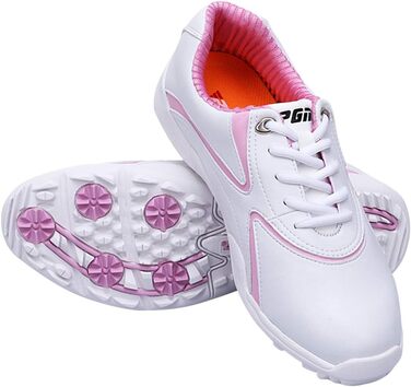 Водонепроникні жіночі гольф-шоу PGM з шипами, рожеві, 34 EU